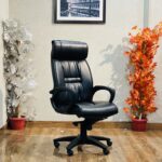 CEO Chair-Best CEO Chair in Pakistan-Leather Black AC-01