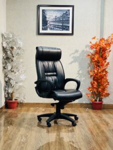 CEO Chair-Best CEO Chair in Pakistan-Leather Black AC-01