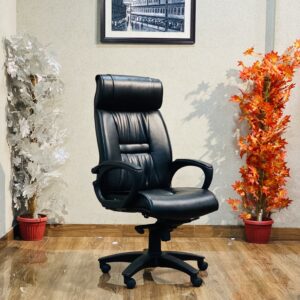 CEO Chair-Best CEO Chair in Pakistan-Leather Black AC-01
