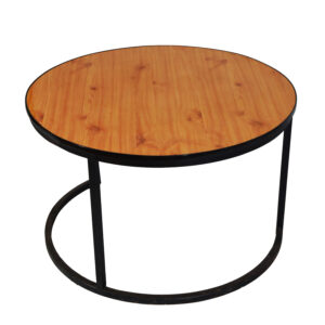 Walnut Finish Hairpin Coffee Table CT-05