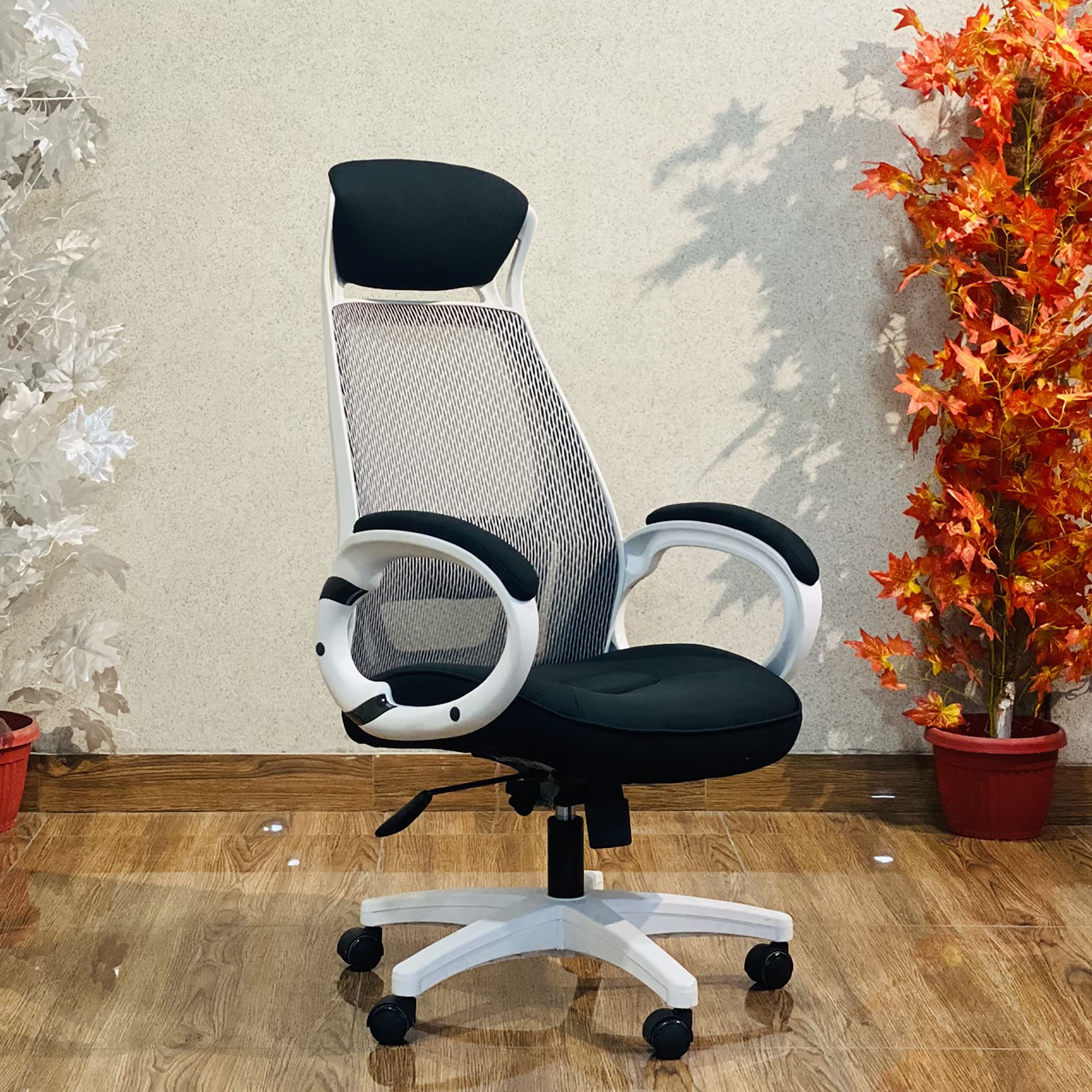 Element White Executive Chair EC-10 - Image 2