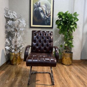 Regal Tufted Visiting Chair VC-06