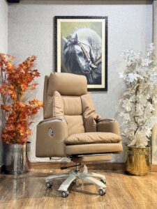 The Chairman's Edge Brown CEO Chair AC-14