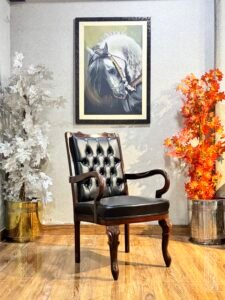 Victorian Regent Tufted Armchair VC-11