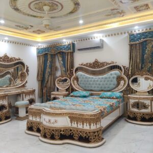 Celestial Rococo Bed Set BS-04
