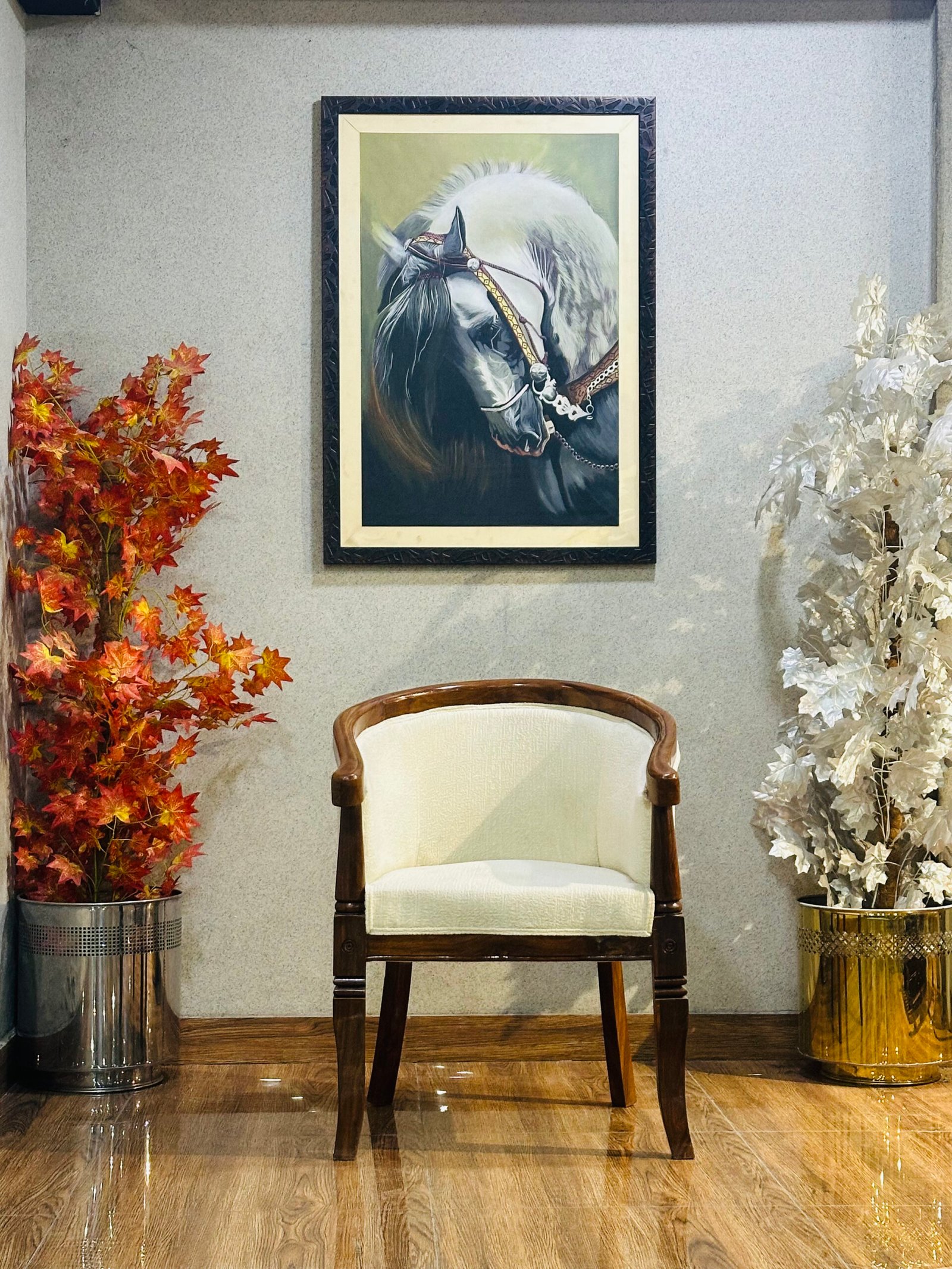 Aurelia Curved Barrel Accent Chair VC-21 - Image 2