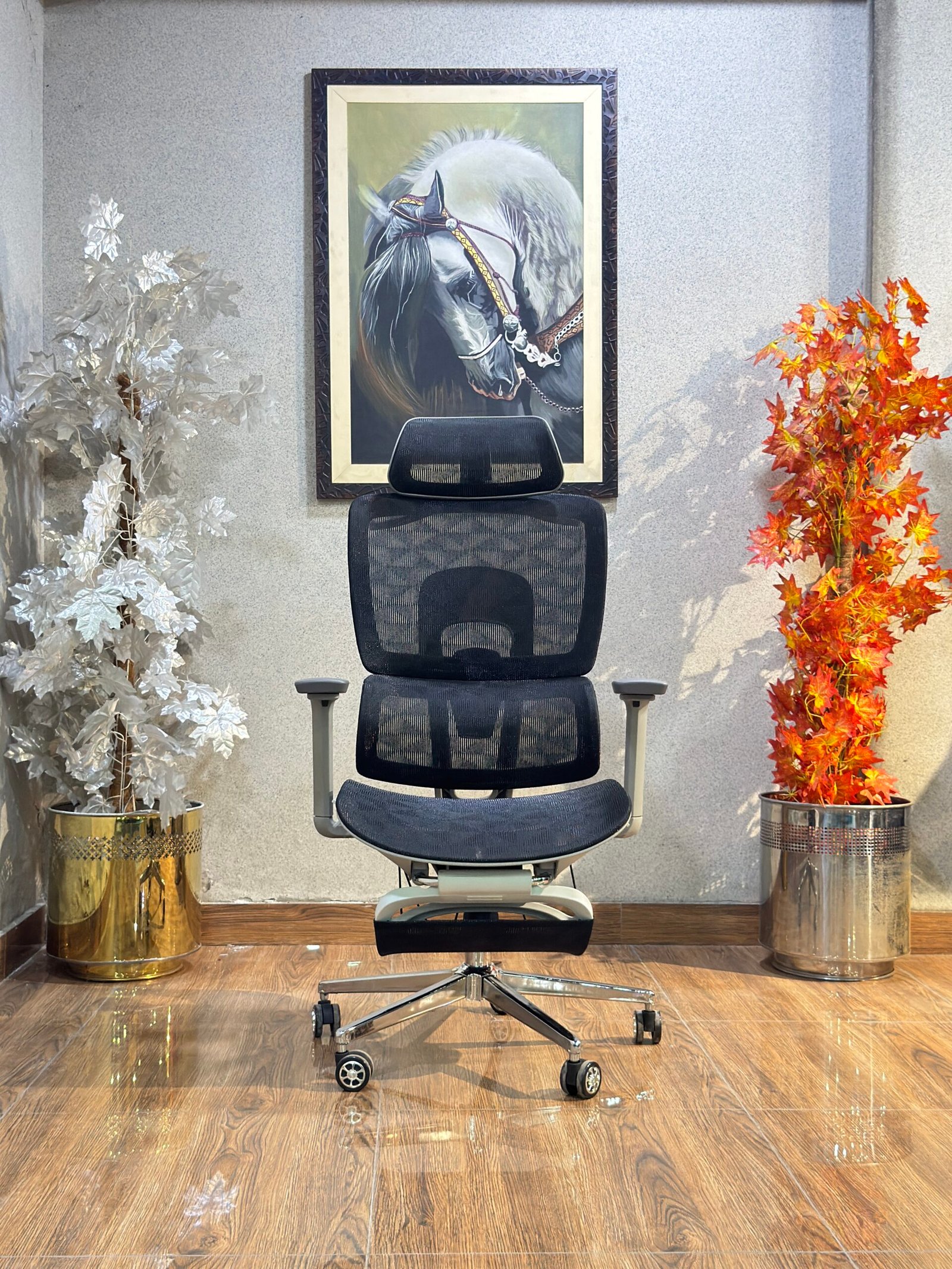SpineFlex All-Mesh Reclining Executive Chair EC-14 - Image 2