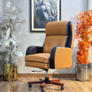 Monarch Two-Tone High-Back CEO Chair AC-18
