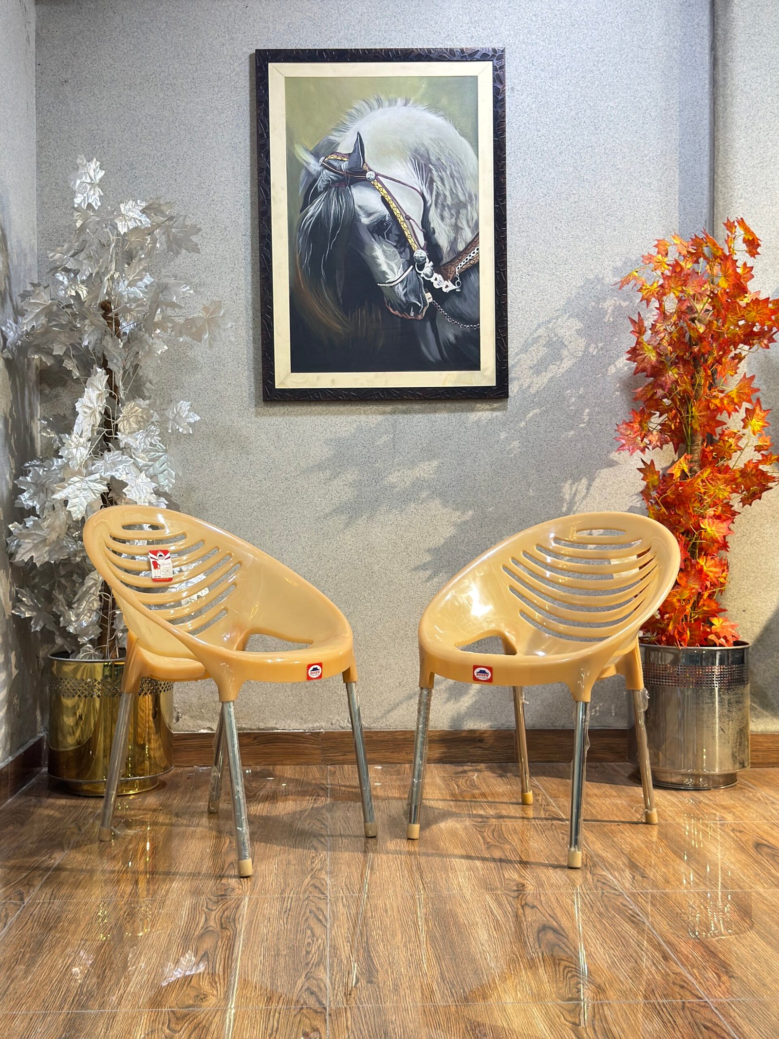 Bosen Plastic Chair Pair P-06