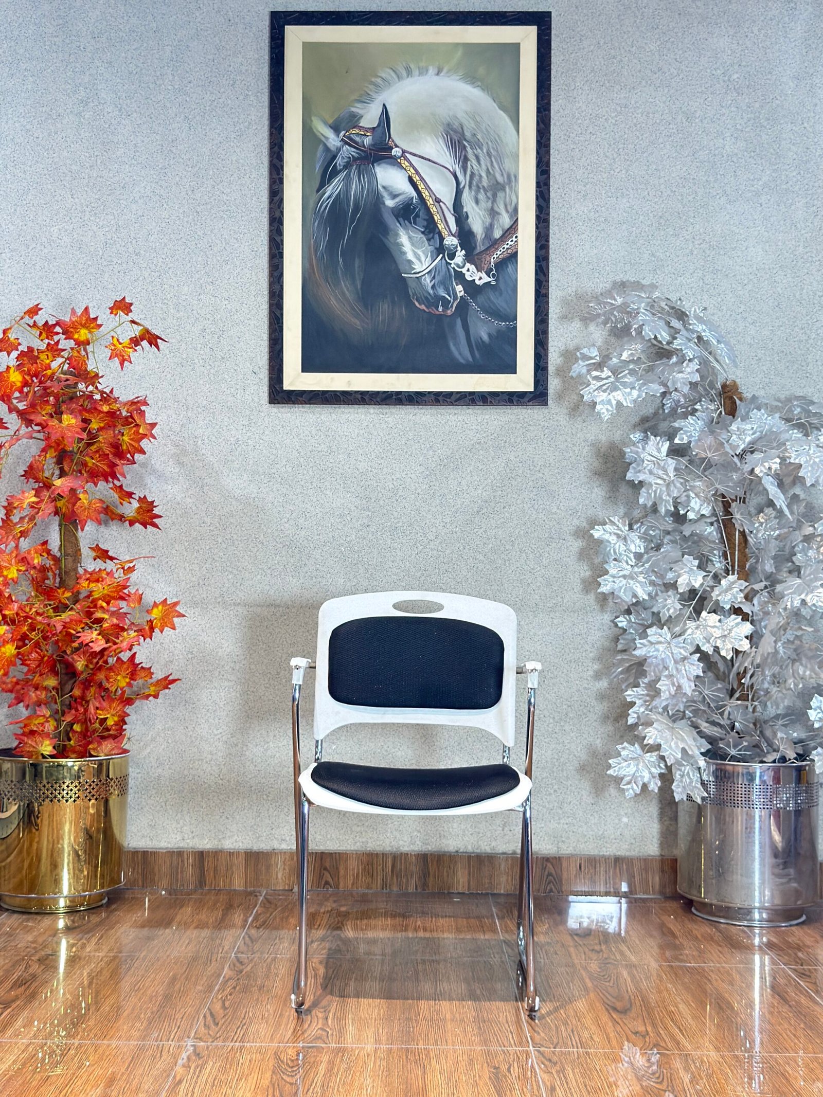 Zest Ergonomic White Visitor Chair VC 02 - Image 2