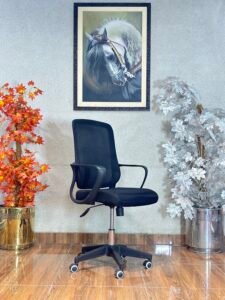 Flexi-Task High-Back Black Mesh Office Chair OC 11