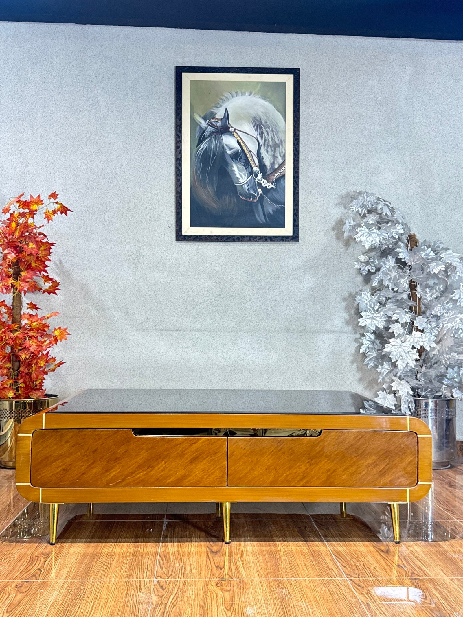 Mid-Century Glam Low-Profile Center Table CT 22