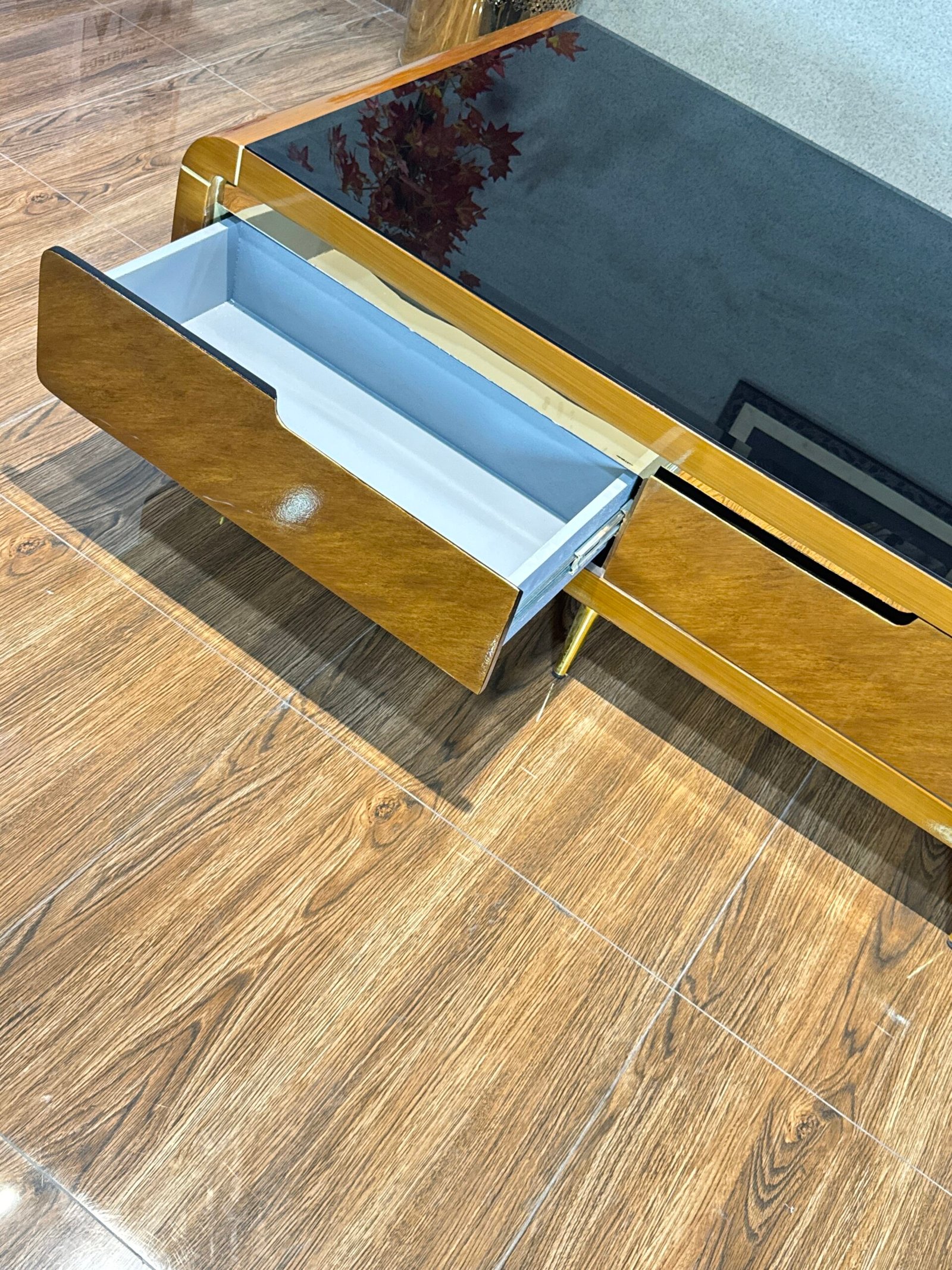Mid-Century Glam Low-Profile Center Table CT 22 - Image 2